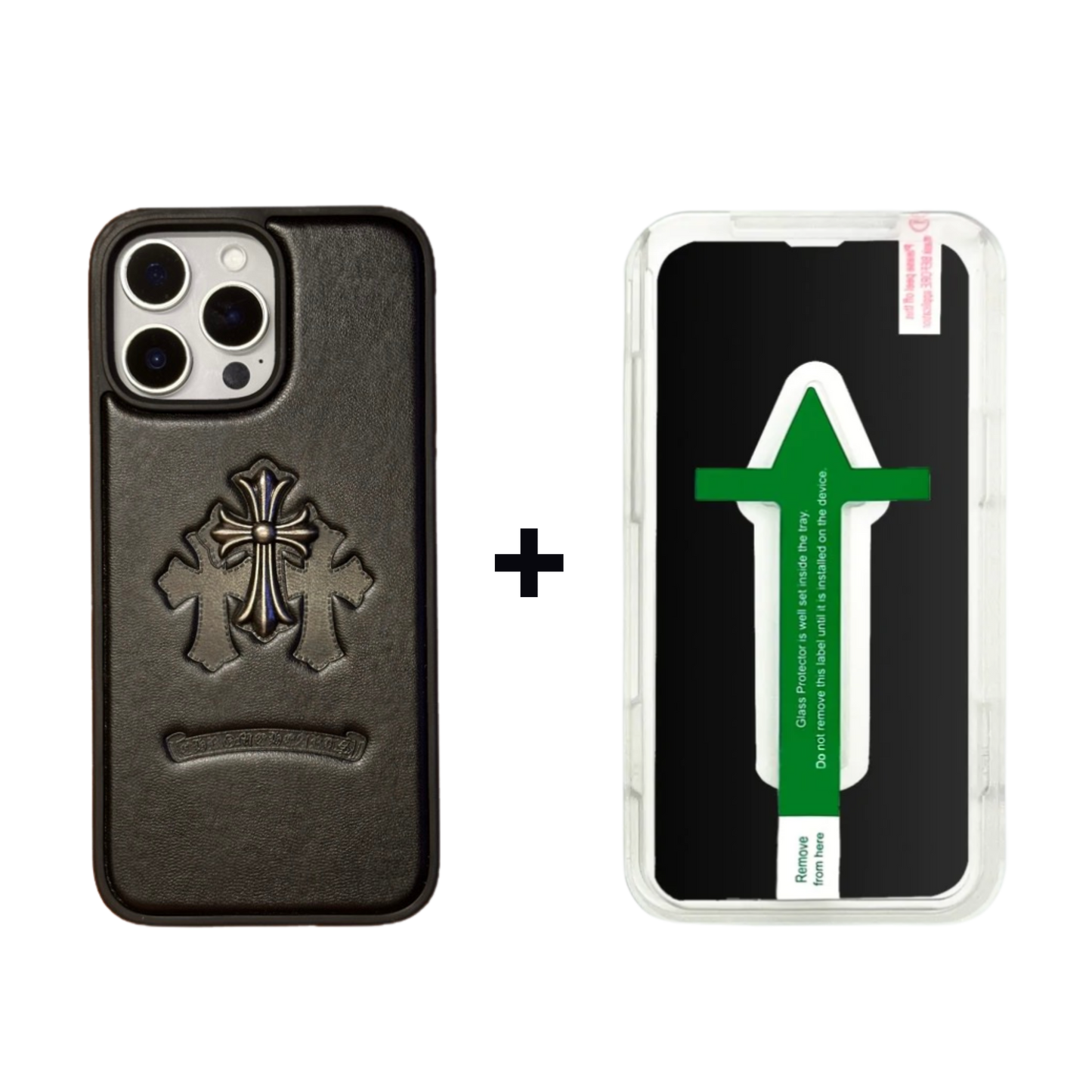 Leather Phone Case | Leather Crosses