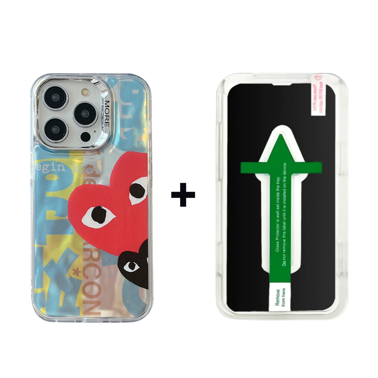 Aurora Phone Case | Heart Red