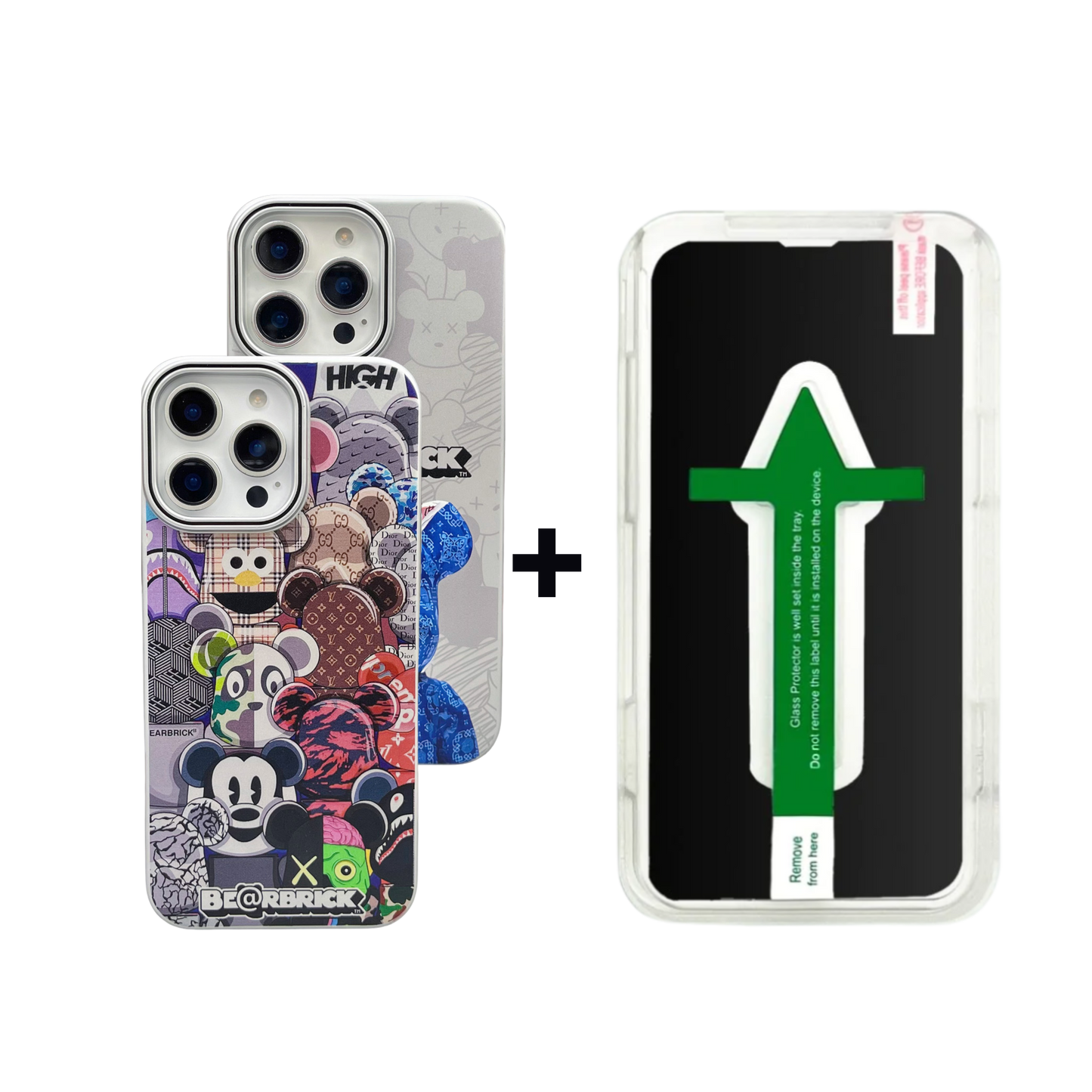 Aurora Phone Case Bundle | Magsafe Blue Bear & Magsafe Rainbow Bear