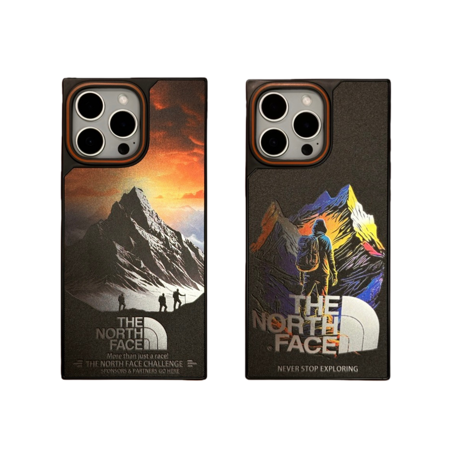 Aurora Phone Case Bundle | Hiking Trip Red & Hiking Trip Black