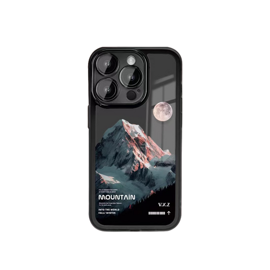 Graphic Phone Case | Mountain White