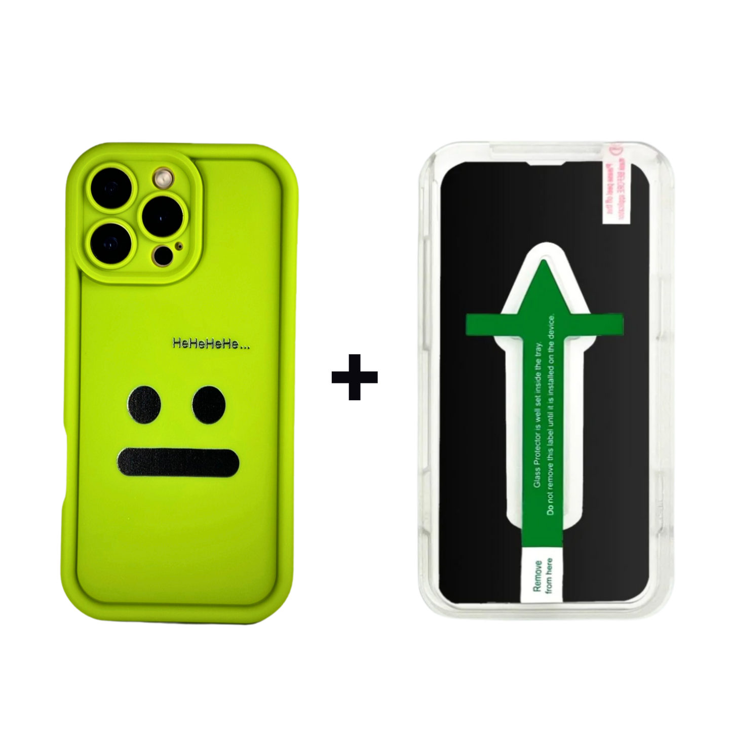 Graphic Phone Case | Emoji Green