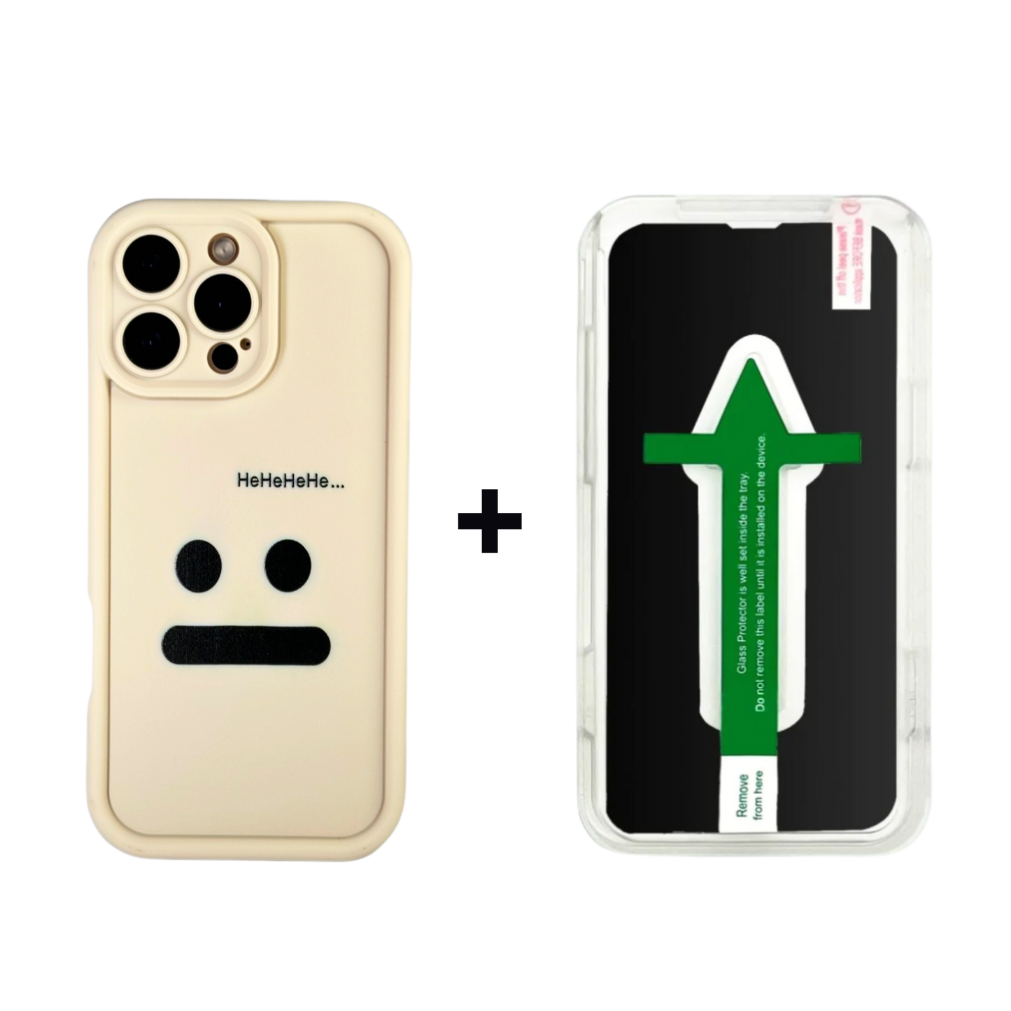 Graphic Phone Case | Emoji White