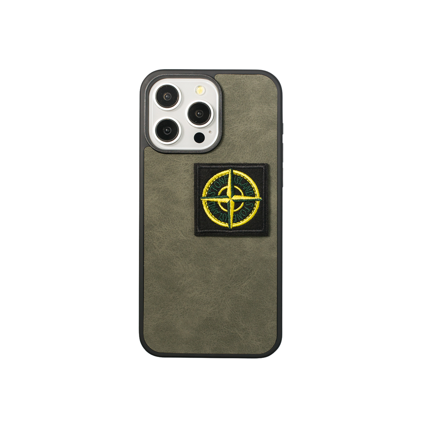 Leather Phone Case | Grey Compass