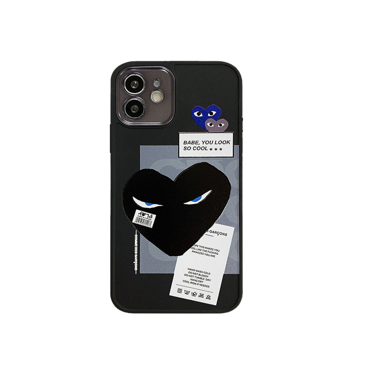 Graphic Phone Case | The Heart Black