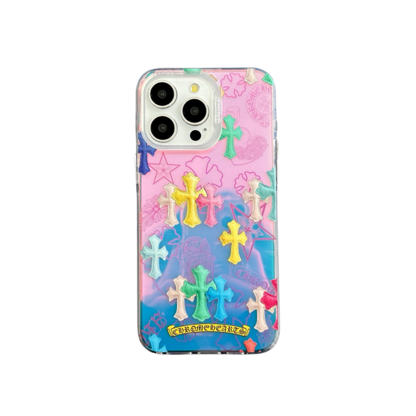 Aurora Phone Case | Crosses Blue