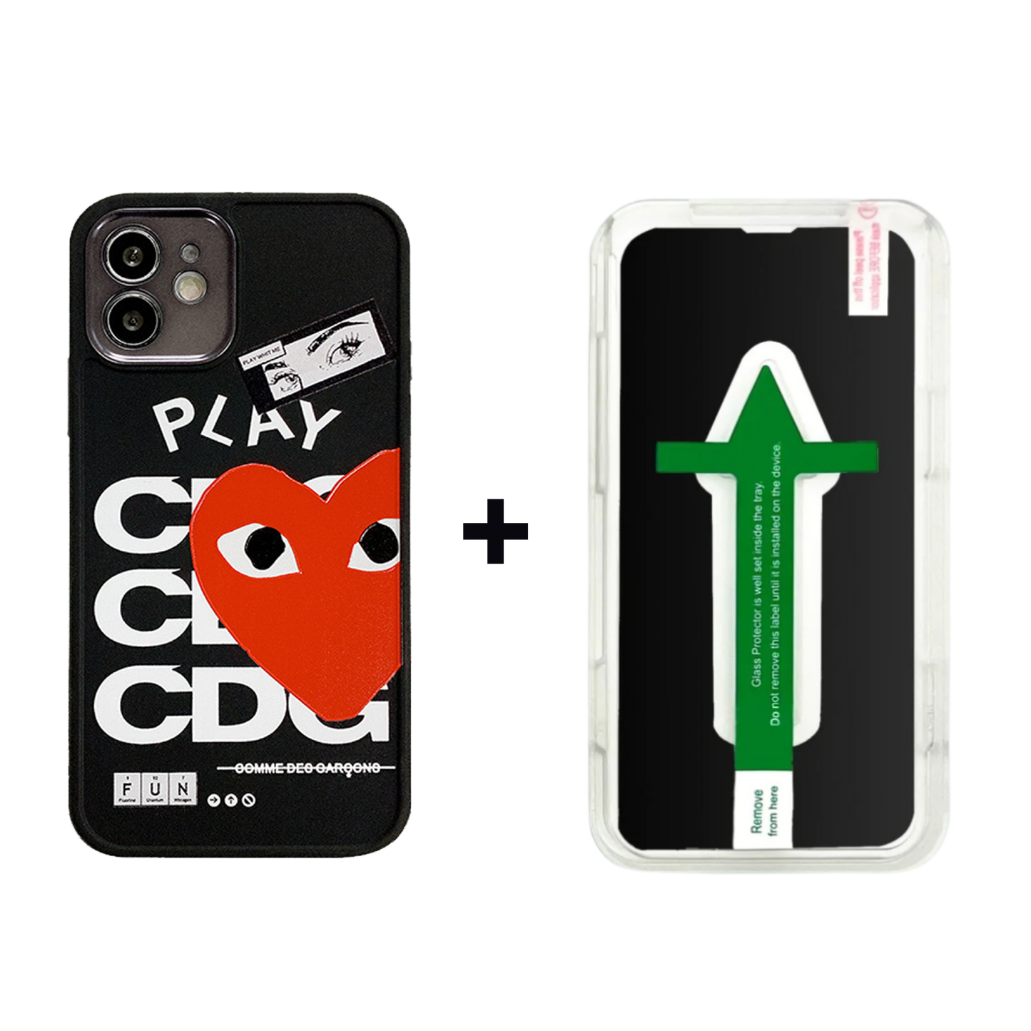 Graphic Phone Case | The Heart Red