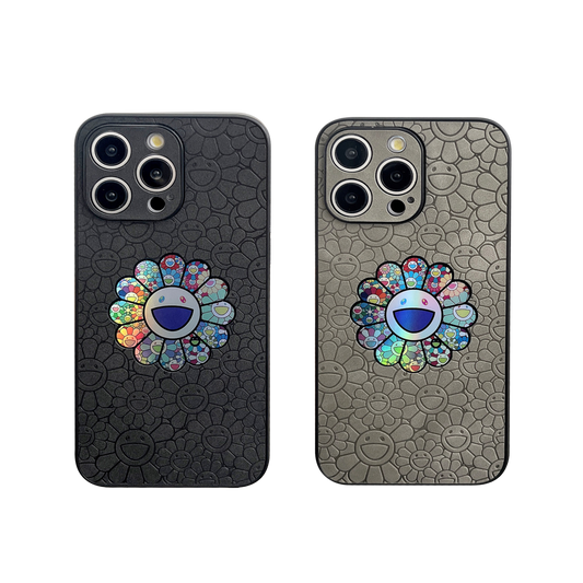 Leather Phone Case Bundle | Sunflower Black & Sunflower Grey