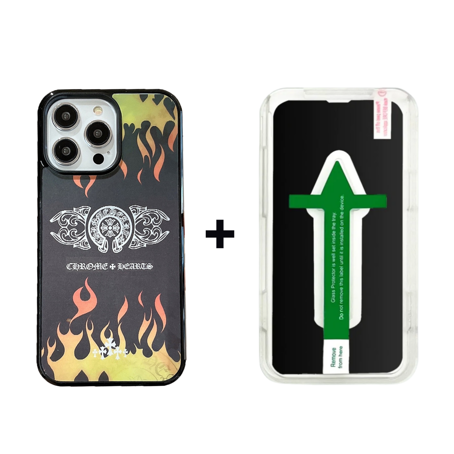 Graphic Phone Case | Magsafe Fire Crosses