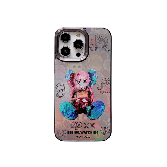 Graphic Phone Case | Sitting Doll Pink