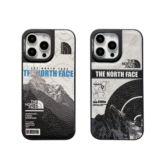 Leather Phone Case Bundle | Mountain Black & Mountain Blue