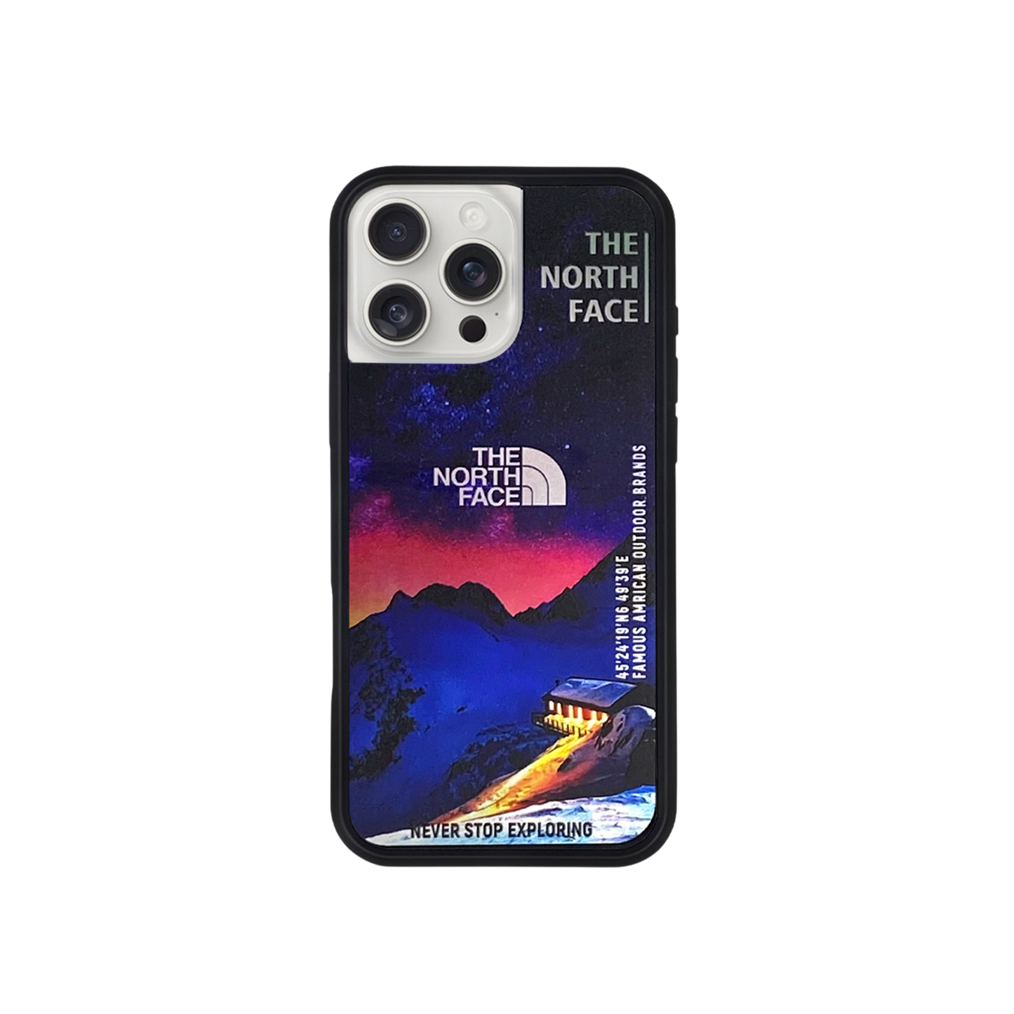 Graphic Phone Case | Sunset Black