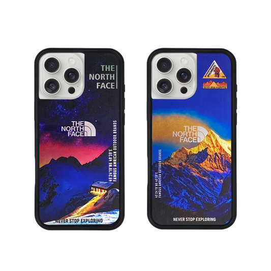 Graphic Phone Case Bundle | Sun Rise Blue & Sunset Black