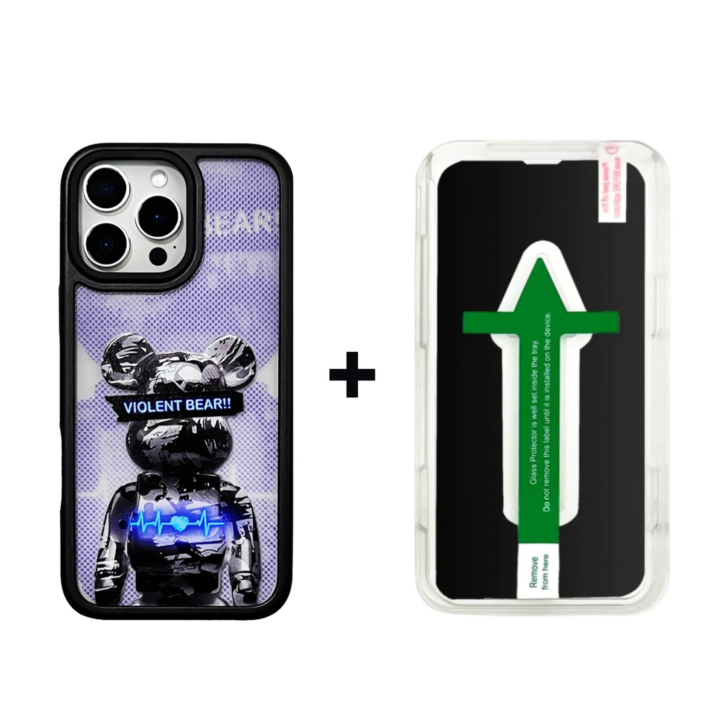 Graphic Phone Case | Robo Bear