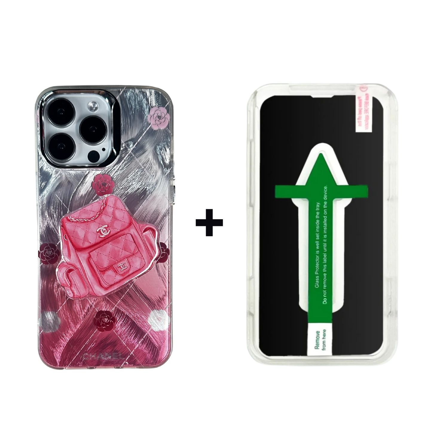 Aurora Phone Case | Pink Backpack