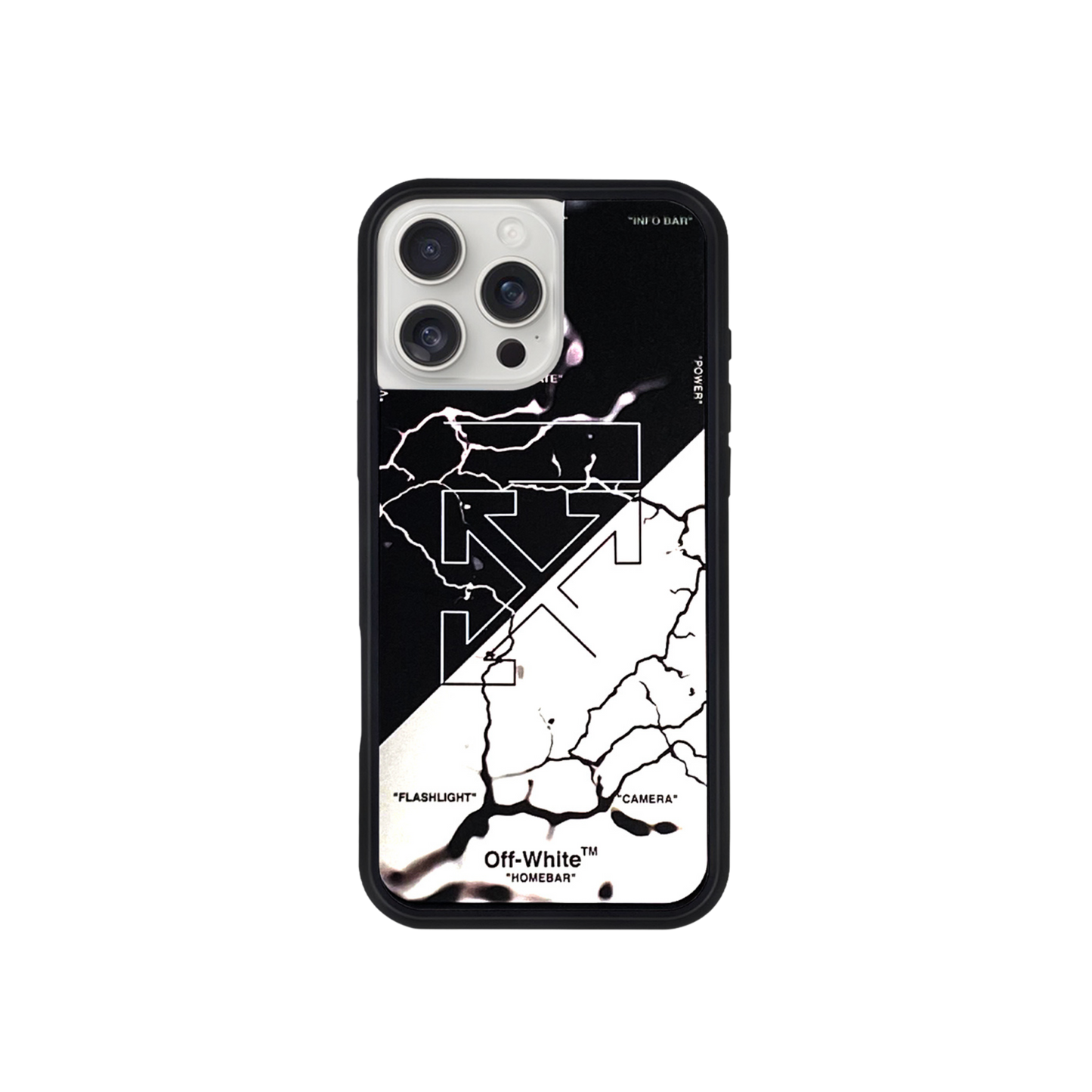 Graphic Phone Case | Magsafe Arrows Black