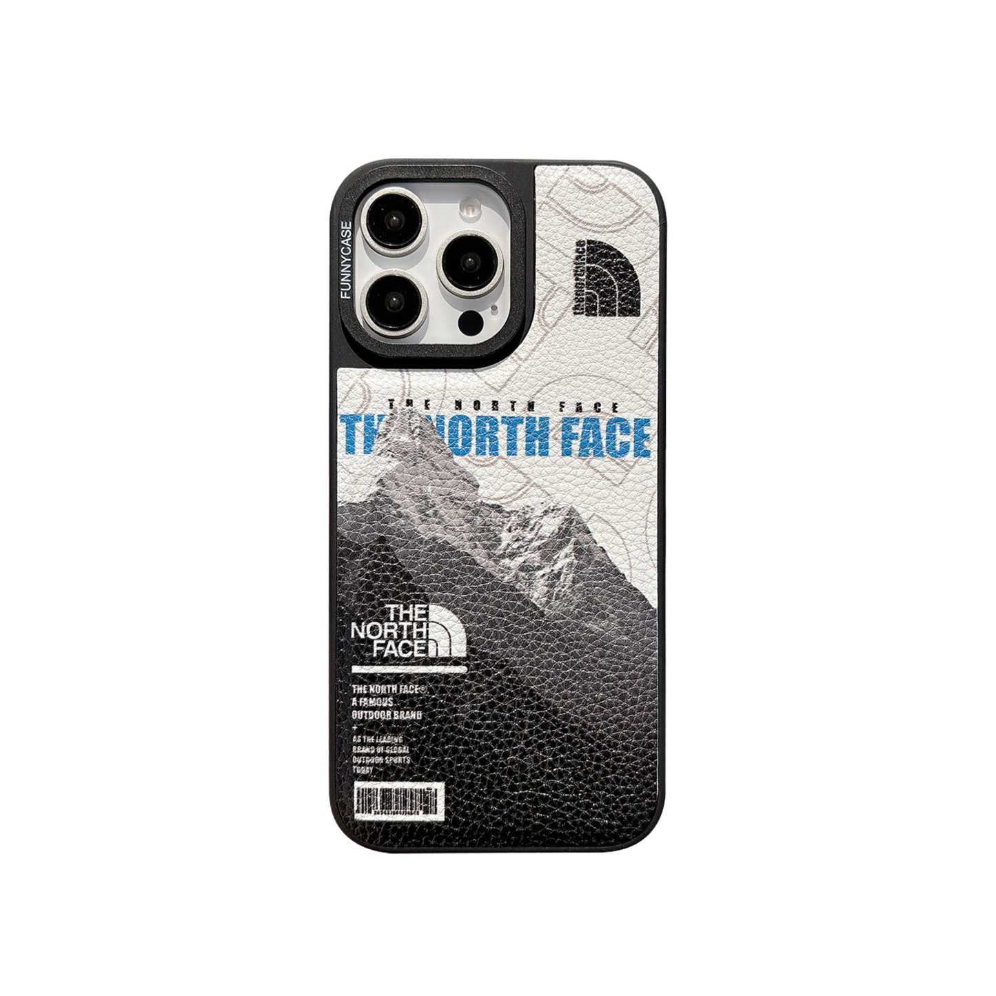 Leather Phone Case | Mountain Blue