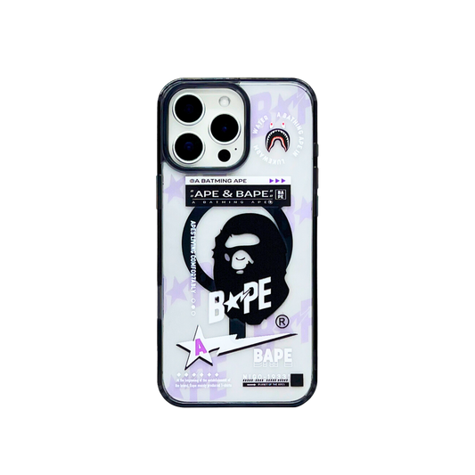 Graphic Phone Case | Magsafe Monkey Black