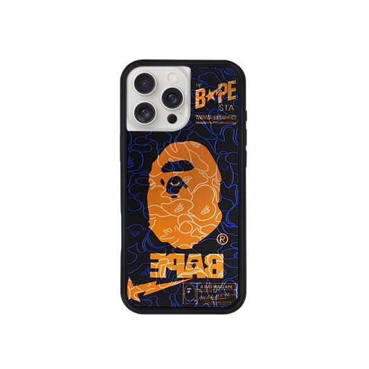 Graphic Phone Case | Magsafe Monkey Orange