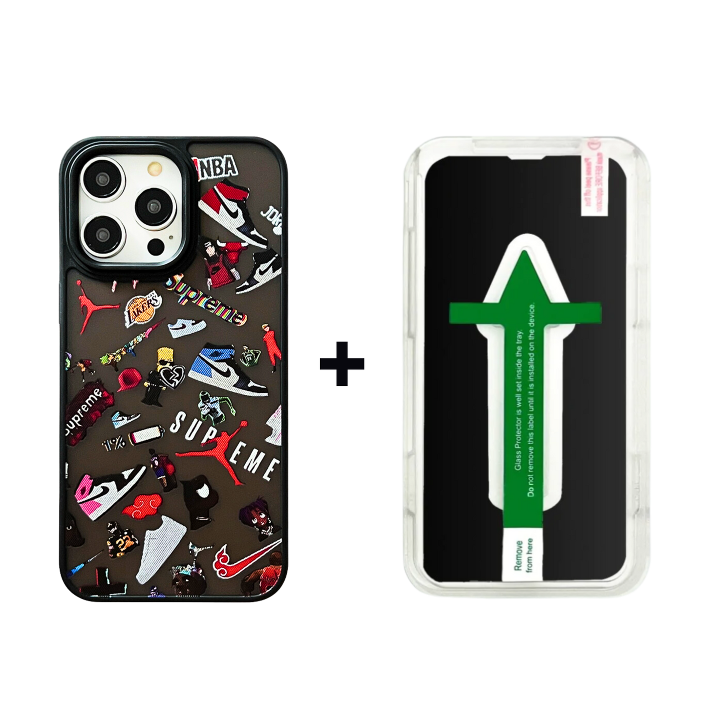 Graphic Phone Case | Sports Black