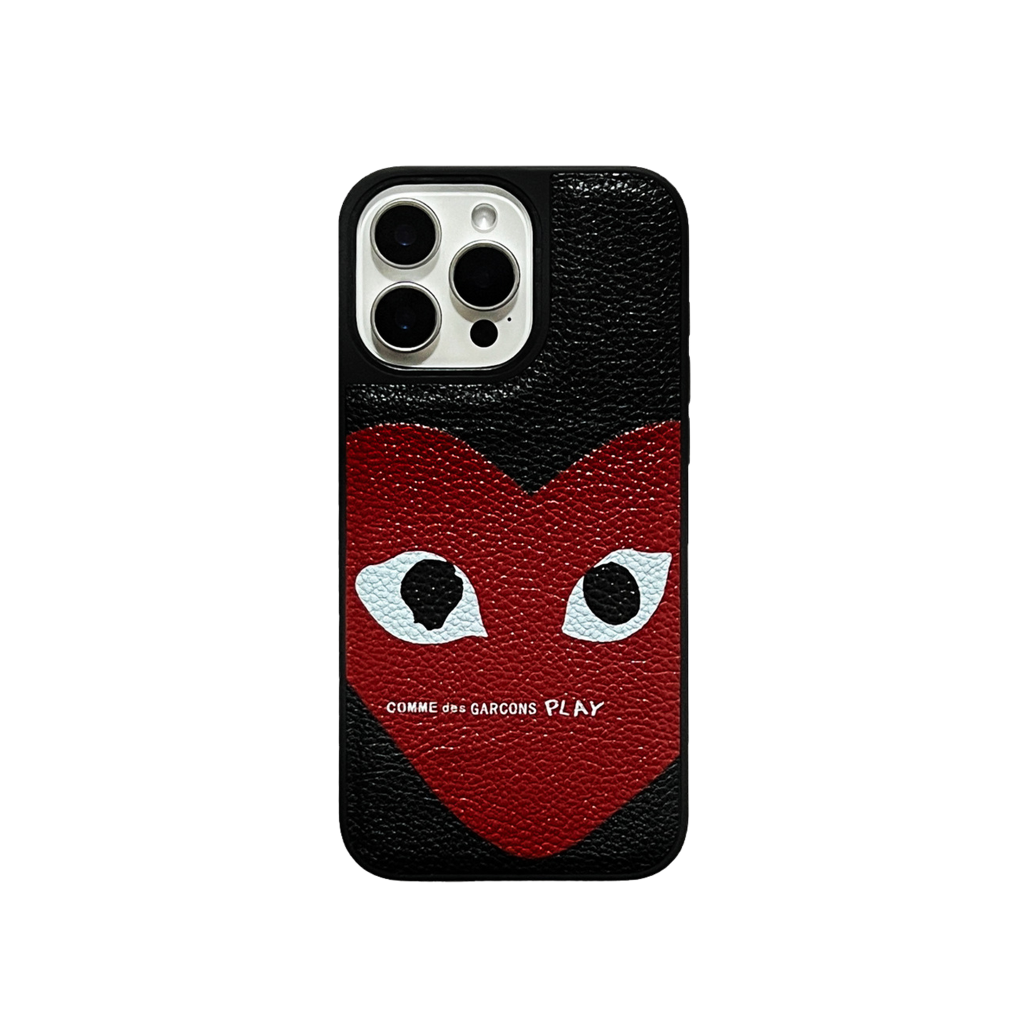 Leather Phone Case | Heart Red