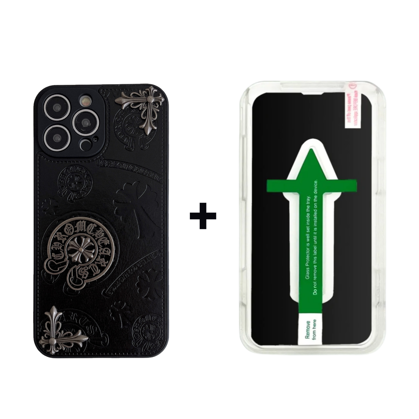 Leather Phone Case | Black Schwarzkreuz