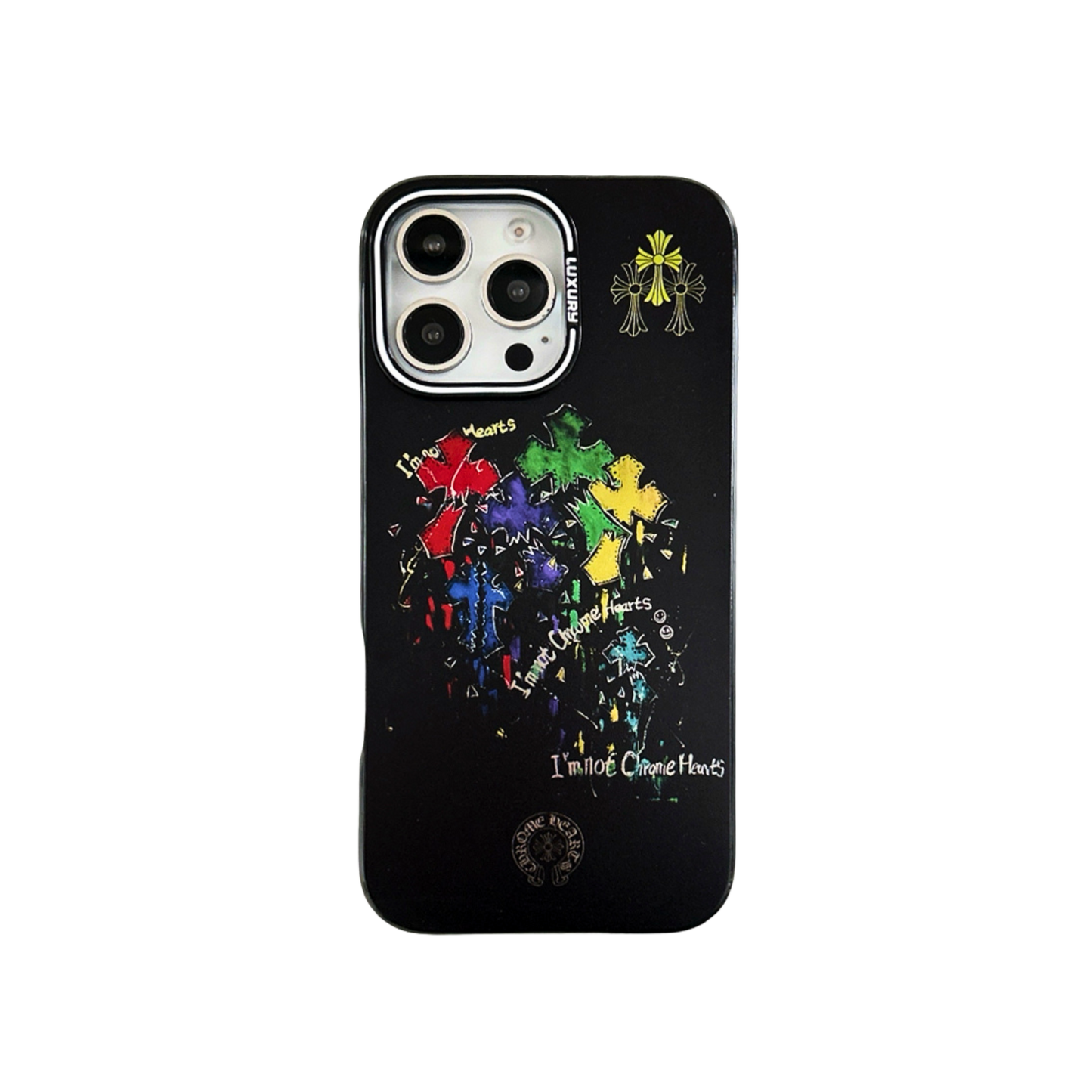 Graphic Phone Case | Graffiti Crosses