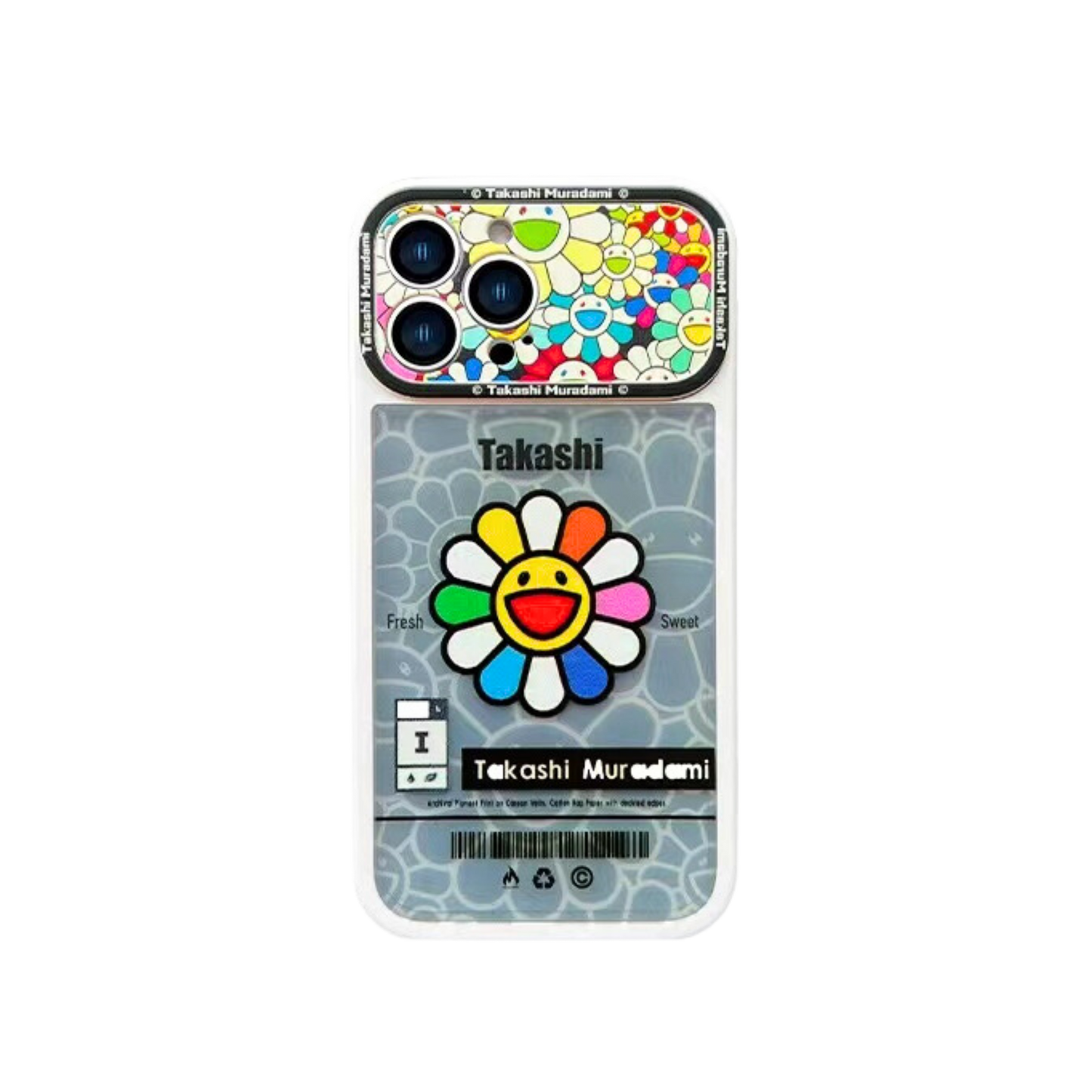 Graphic Phone Case | Rainbow Sunflower