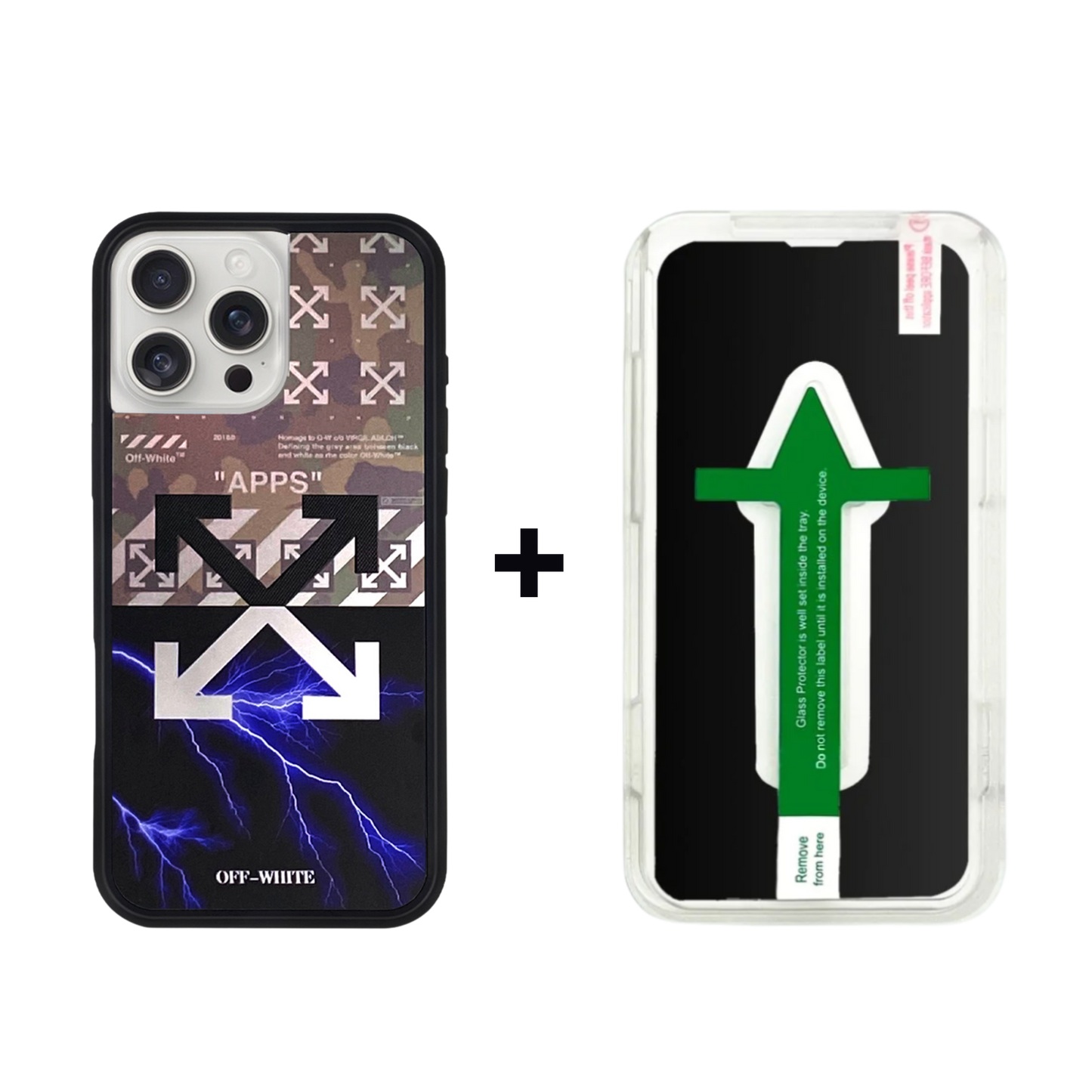 Graphic Phone Case | Magsafe Arrows Blue