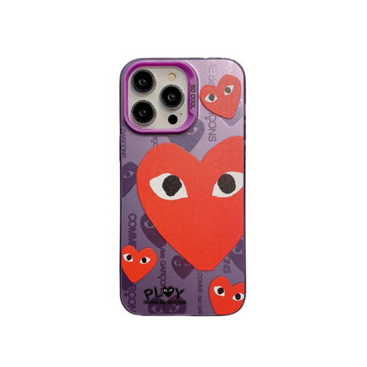 Aurora Phone Case | Heart Purple