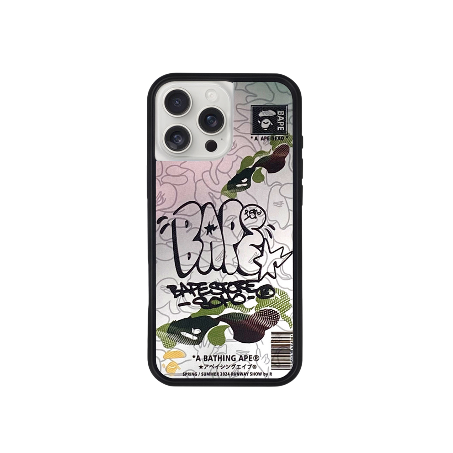 Graphic Phone Case | Magsafe Monkey Camouflage