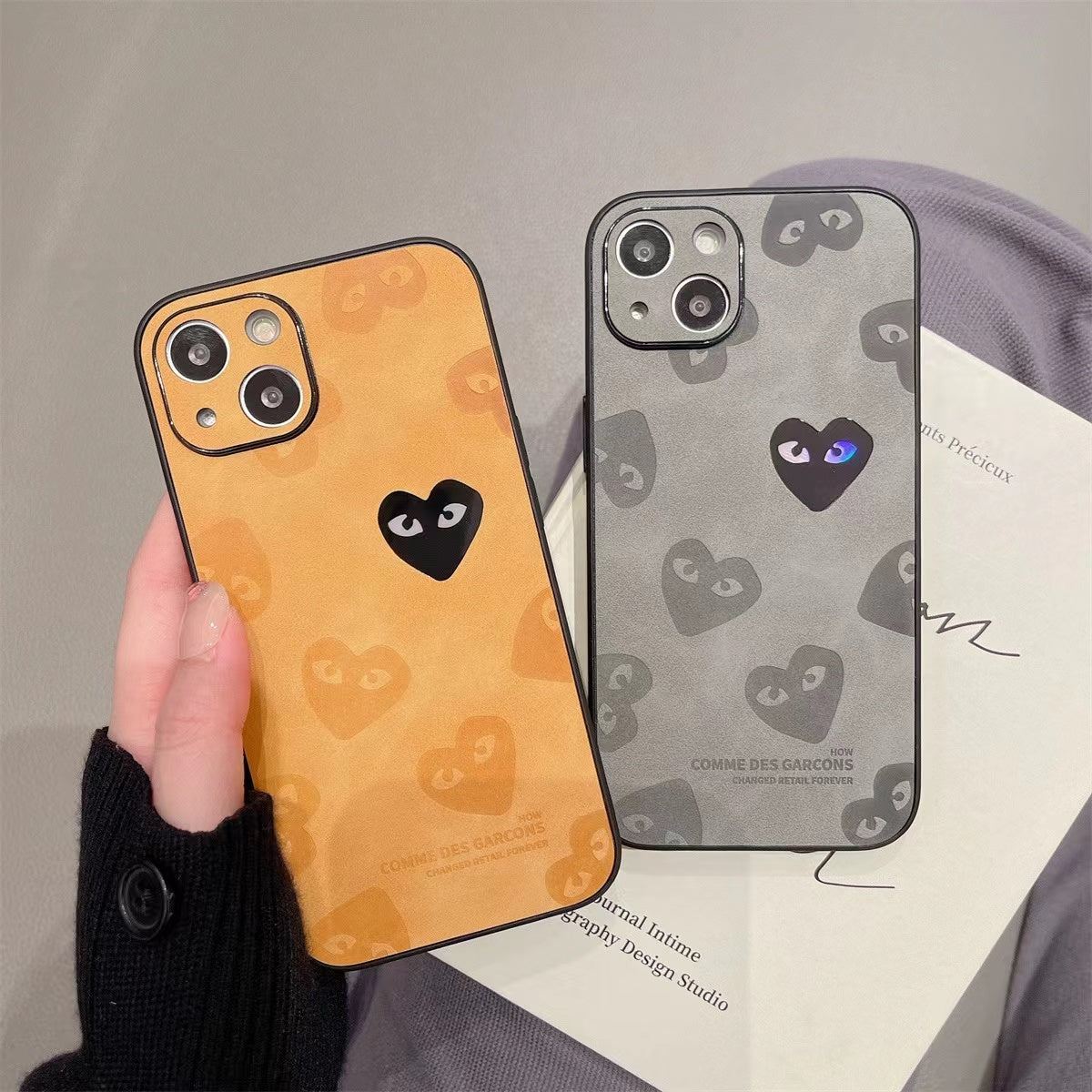 Comme des garcons iphone 6s case leather hotsell